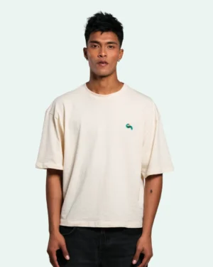Beige Basic T-Shirt